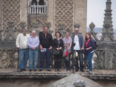 Visita a las cubiertas de la Catedral de Sevilla. 9 de abril de 2011